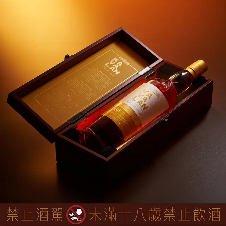 噶瑪蘭PALO CORTADO雪莉桶威士忌原酒單一麥芽威士忌。業者提供