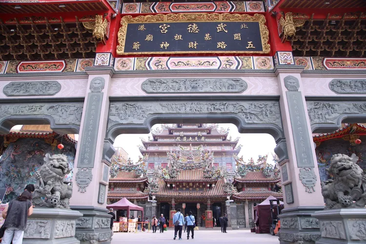 北港武德宮是財神開基祖廟，目前全球分靈已有上萬處。彭欣偉攝