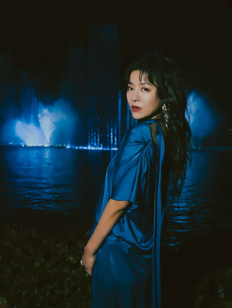 丁噹去年底許願到世界各地開唱，日前受邀到菲律賓演出，願望直接成真。圖／相信音樂提供