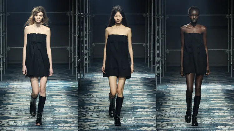 PRADA 2025秋冬女裝系列。品牌提供