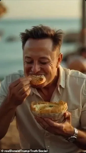 影片中的馬斯克。翻攝自網路