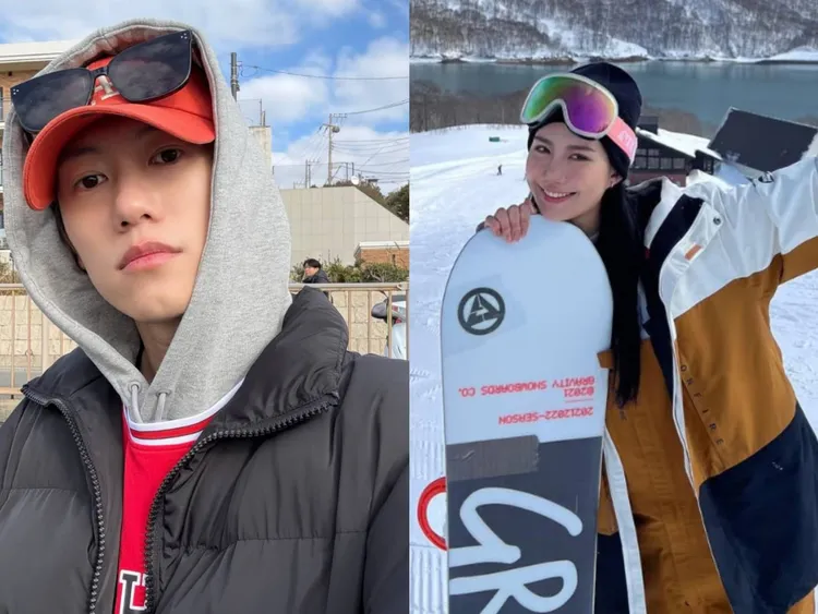 毛弟（左）和網紅妤妤傳出緋聞。翻攝自毛弟和妤妤IG