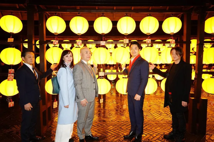 蔣萬安日前為台北燈節宣傳惹議。北市府提供