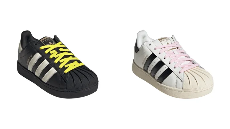 adidas Originals x Pharrell Williams SUPERSTAR 92，各6800元。品牌提供