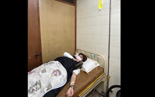 陳亭妃突然「失聲」上吐下瀉!急求醫吊點滴
