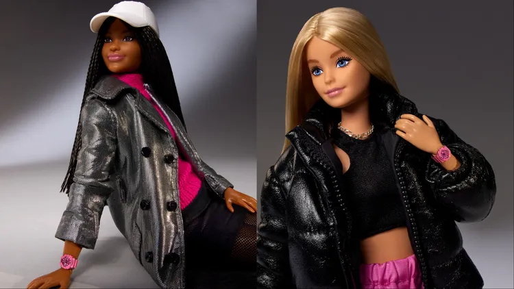 形象照直接請到芭比娃娃「本尊」親自帶貨。品牌提供