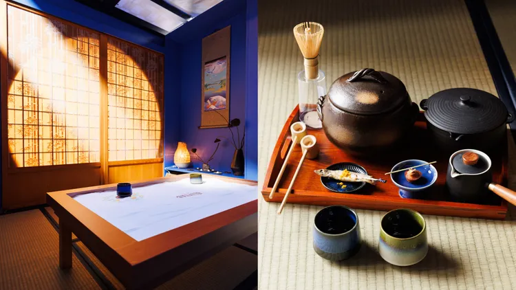 茶室內藉由五感體驗讓消費者親自感受藍標支線魅力。品牌提供