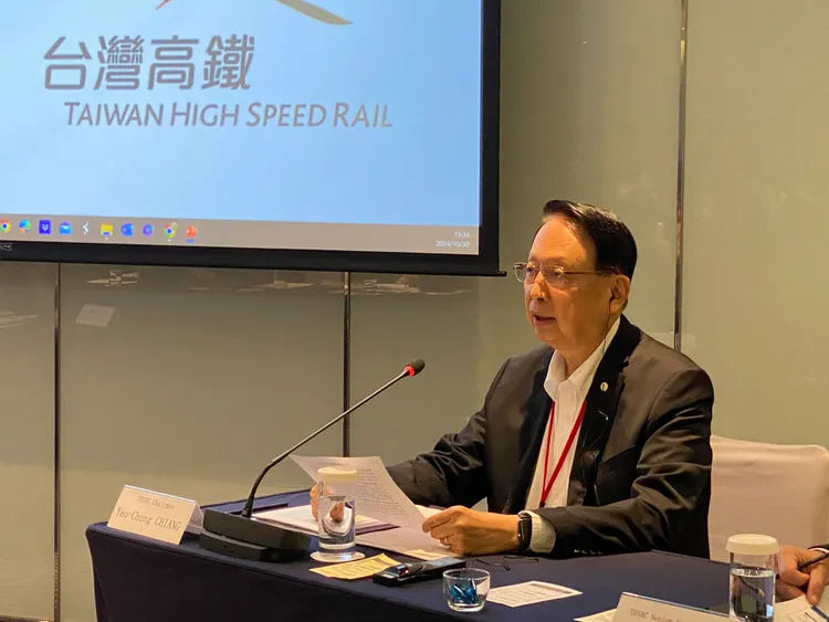 高鐵前董座江耀宗先前曾自行修訂章程，增訂董事長離退職給予。莊偉祺攝