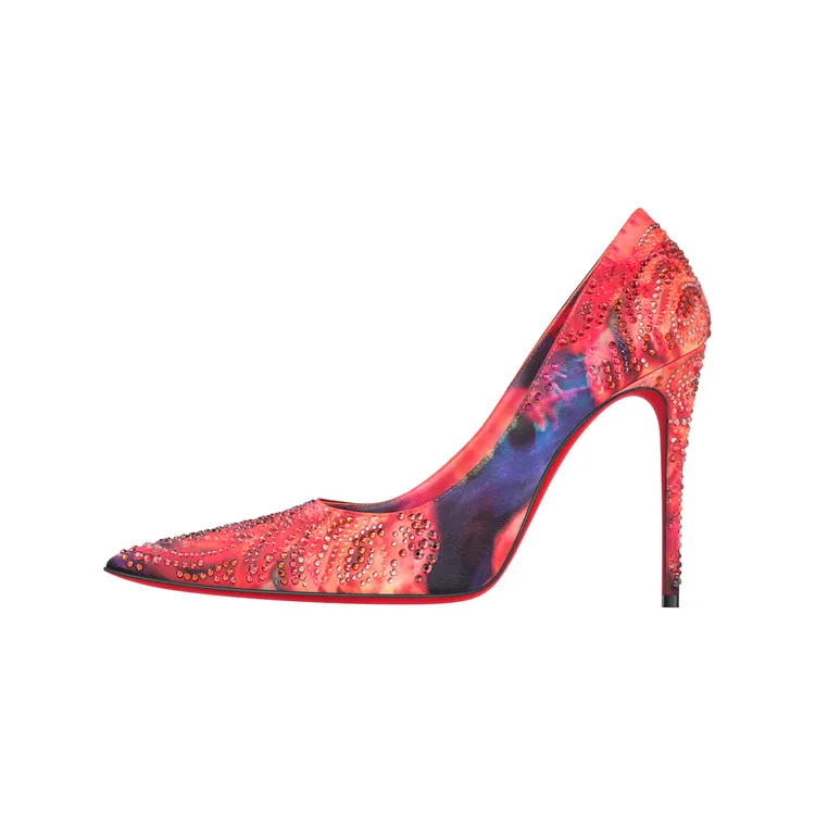 Christian Louboutin「KATE MAX ROSEE STRASS」，7萬4100元。品牌提供