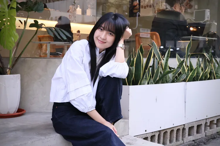 楊宜蓉分享創作快樂最快樂的部份，就是透過創作解開中心的糾結。莊宗達攝