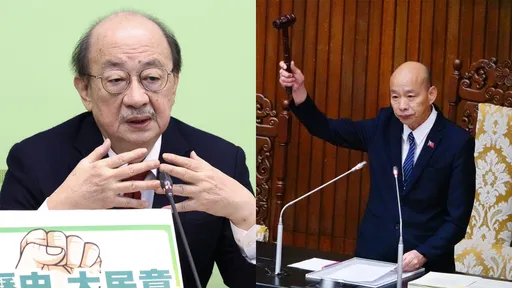 柯建銘協商總預算「遲到+演講」半小時　韓國瑜回嗆反制