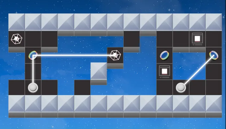 這次的解謎遊戲是稜鏡挑戰。翻攝Google I/O官網