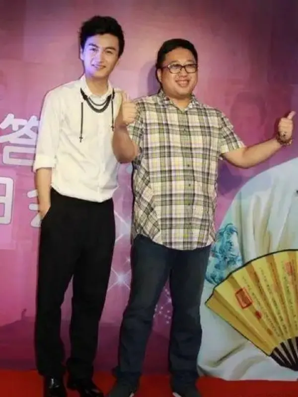 陳曉（左）因主演于正製作的《陸貞傳奇》走紅。翻攝微博