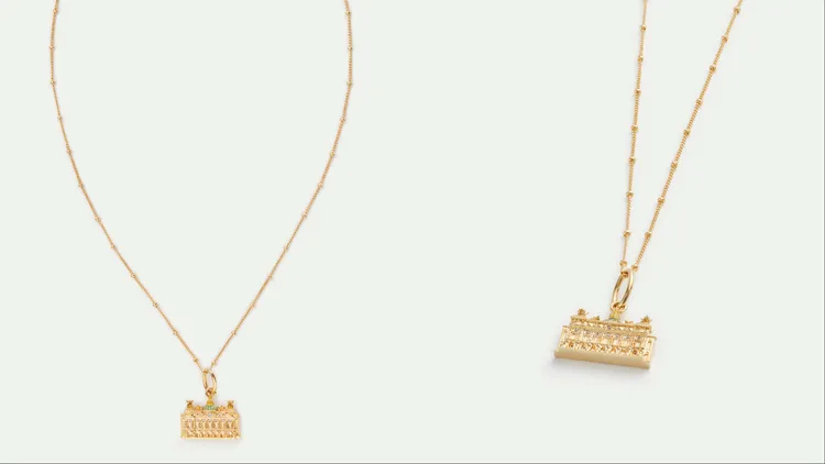 Les Néréides「歌劇魅舞系列」巴黎歌劇院項鍊，1萬400元。品牌提供