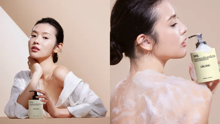 LINLANG馥活平衡沐浴露，300ml/950元。品牌提供