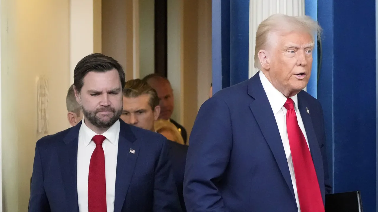 總統版《誰是接班人》！2028美國大選川普：范斯未必能繼位｜壹蘋新聞網