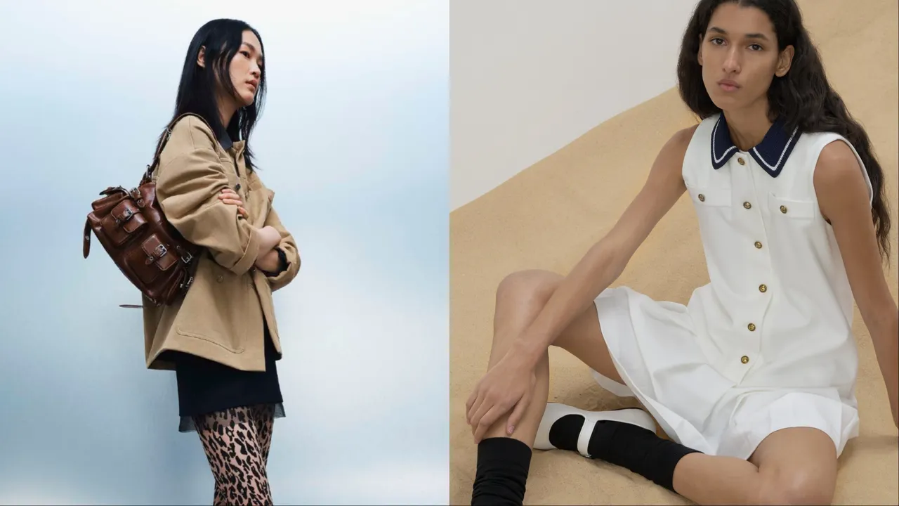 maje與姐妹牌Sandro雙雙推出春夏系列。品牌提供
