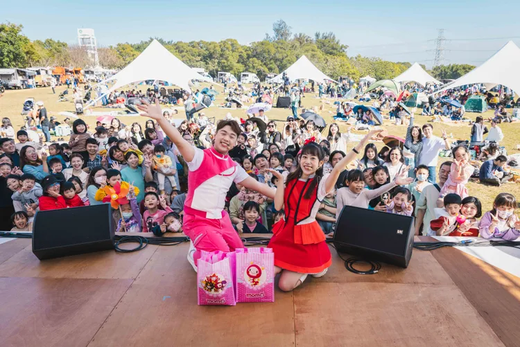 音樂舞台更匯聚了金曲樂團宇宙人、全能藝人李霈瑜、MOMO 親子台藝人及 MG 車主兼創作歌手陳相合，接連帶來精彩演出。業者提供