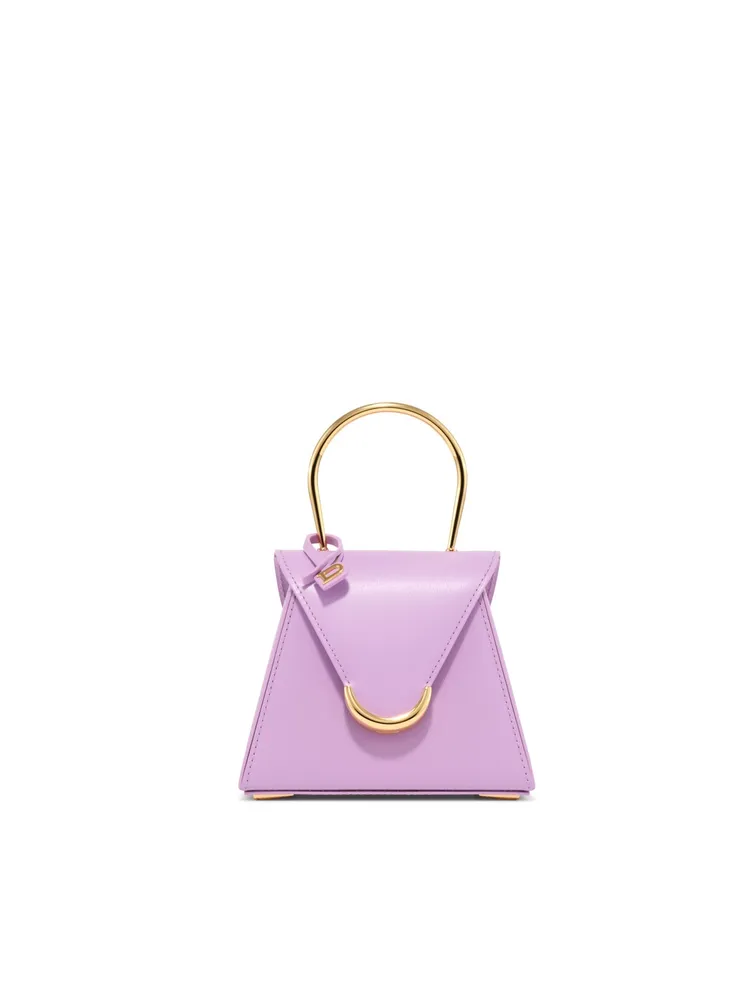 Delvaux Caprice Toy棉花糖紫，25萬8900元。品牌提供