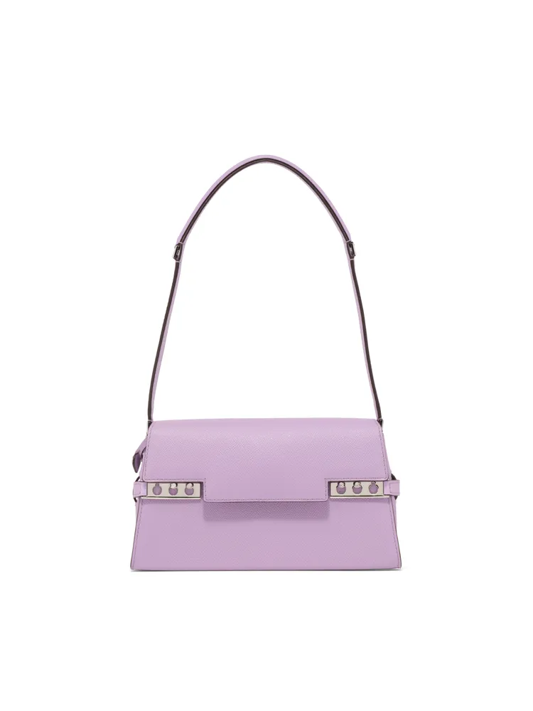 Delvaux Tempête To Go棉花糖紫，15萬1300元。品牌提供