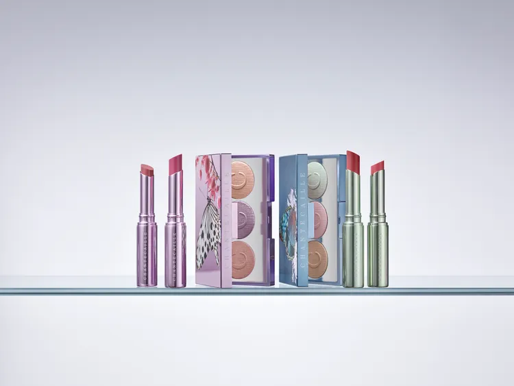 香緹卡推出春遇舞蝶慈善彩妝。品牌提供