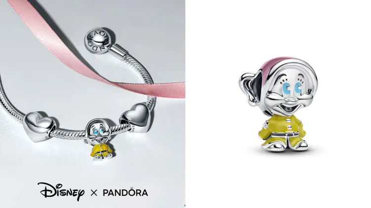 PANDORA《白雪公主》小矮人糊塗蛋造型串飾，2880元。品牌提供