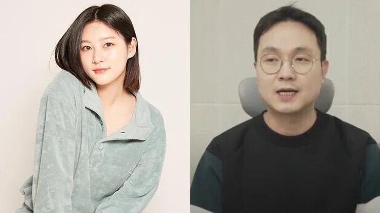 李鎮浩（右圖）連續2天公開金賽綸生前與A的通話音檔。翻攝金賽綸、YouTube