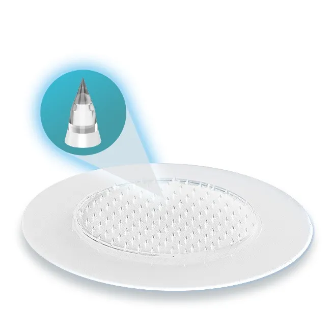 護妍天使水楊酸高效微晶貼微米級專利刺口。品牌提供