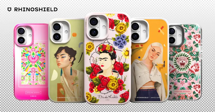 RHINOSHIELD也為國際婦女節推出全球120位女性創作者為主題的「移動美術館」系列。RHINOSHIELD提供