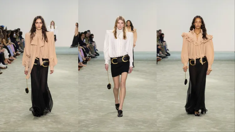 Chloé 2025秋冬系列。品牌提供