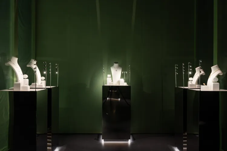 GUCCI頂級訂製展的珠寶作品。品牌提供