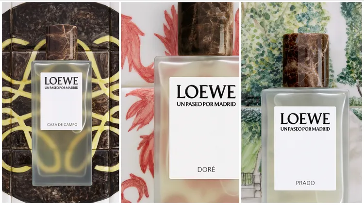 LOEWE漫步馬德里系列，各100ml／1萬650元。品牌提供