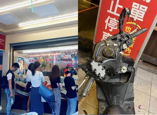 盧秀燕、莎莎曾到訪!台中知名越南麵包店遭縱火 員工機車燒毀