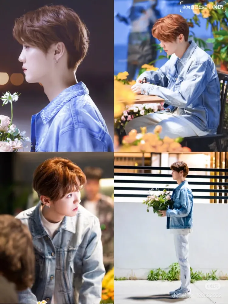 鹿晗在客串鄧紫棋MV時也換上了FDMTL丹寧夾克。翻攝小紅書