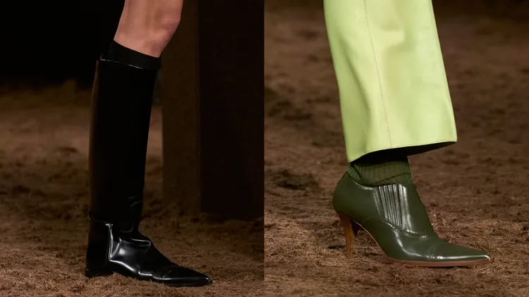 愛馬仕2025秋冬鞋款。品牌提供