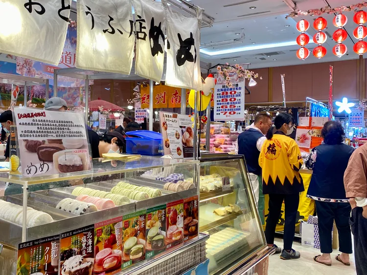 這次日本展初登場為16家品牌，首推北海道「今川燒」等甜點系列知名店鋪。莊偉祺攝