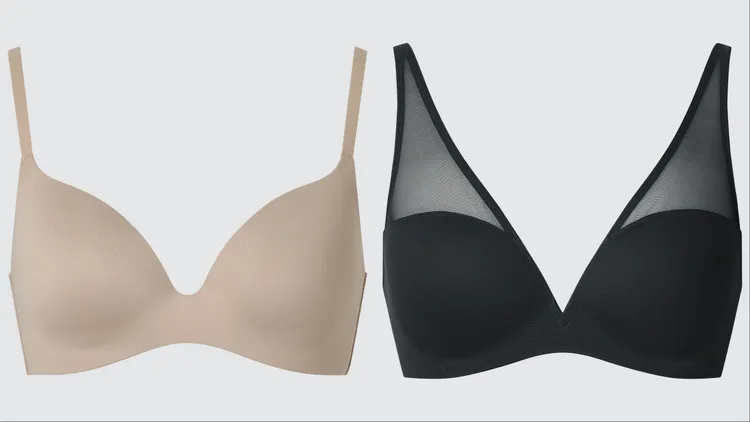 UNIQLO無鋼圈美型胸罩，限定價各590元。品牌提供