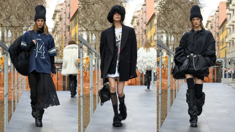 Dolce & Gabbana 2025秋冬女裝系列。品牌提供