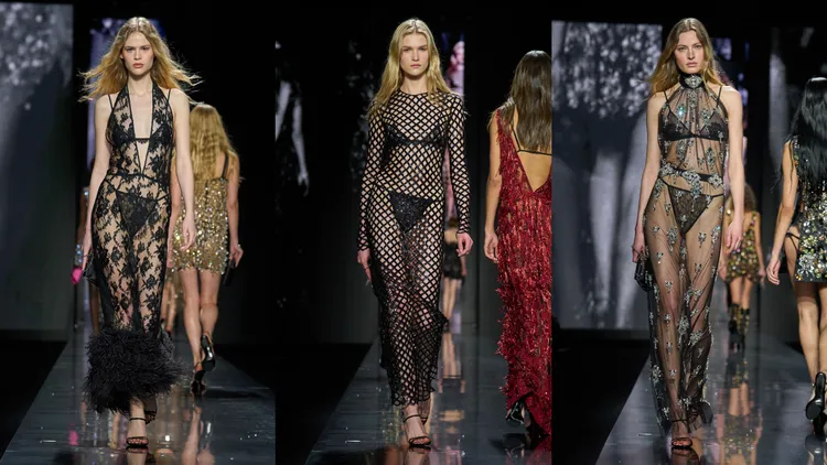 運用透視效果或薄紗材質盡顯迷人風情。品牌提供