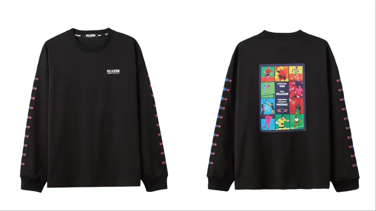 PALLADIUM復古海報長袖T恤，1790元。品牌提供