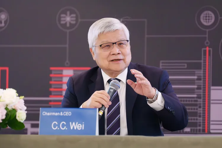 台積電董事長魏哲家。台積電提供