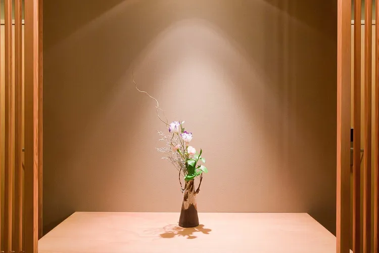 日勝生加賀屋日式花藝體驗課程。業者提供