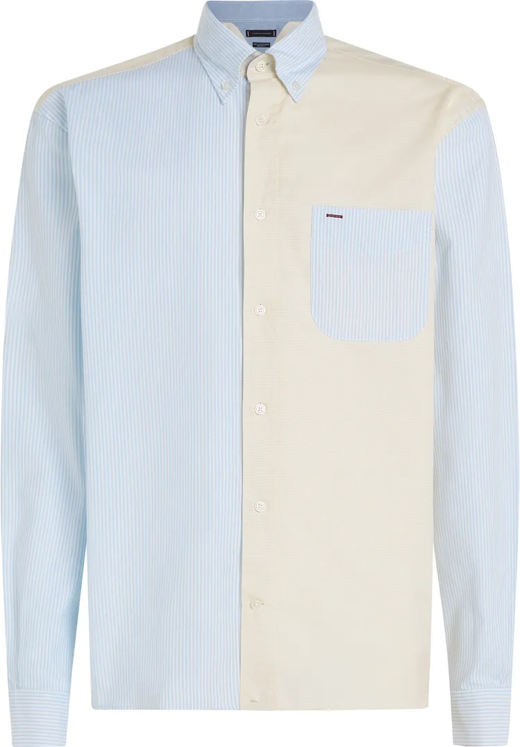 TOMMY HILFIGER色塊拼接牛津襯衫，9580元。品牌提供