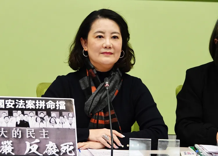 吳思瑤說，台灣內部有中國代理人協力之下，未來每個會期都是國安會期。莊宗達攝