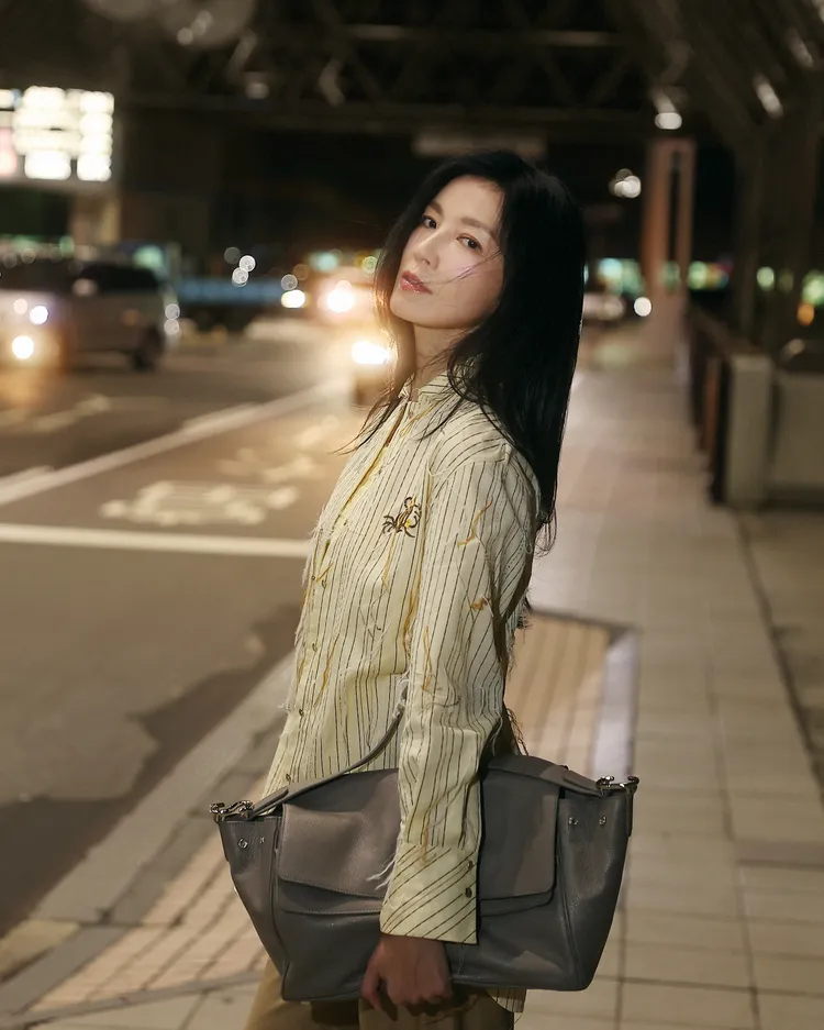 林熙蕾啟程前往巴黎時裝周。品牌提供