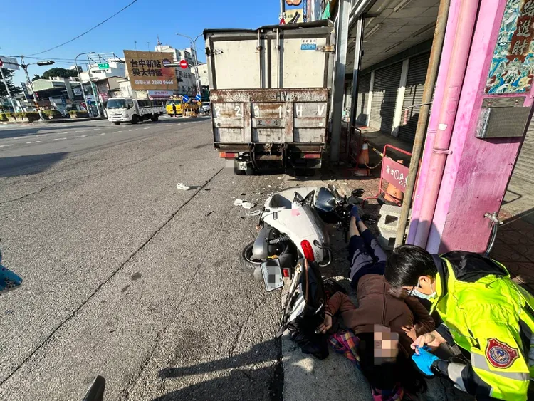 康小姐的丈夫認為，雖然車禍與握把斷裂沒有直接關係，但Gogoro不能說完全沒有責任。讀者提供