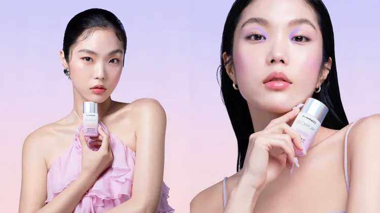 M.A.C超漾光高防曬妝前乳，各1800元。品牌提供