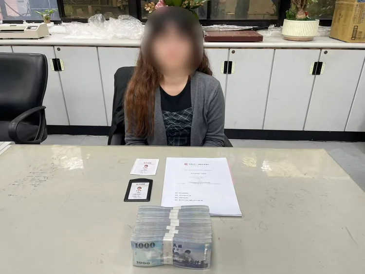 女車手落網。翻攝畫面