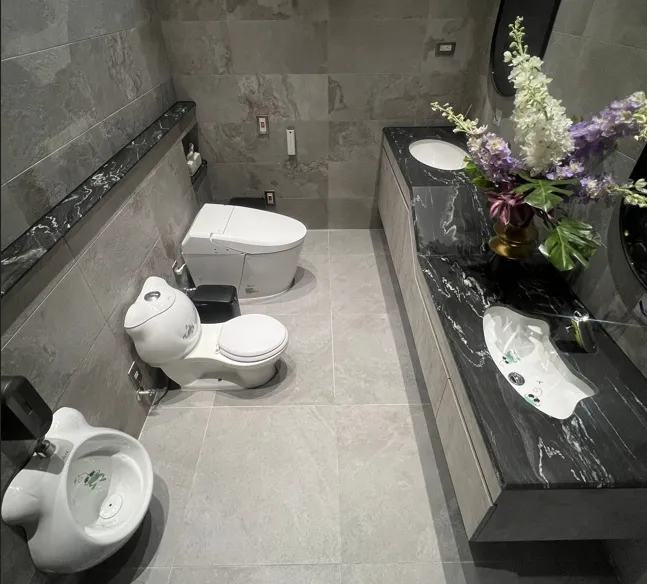 多城國際對於建案規畫細節，相對其他建商用心，如公設規劃有親子廁所。葉家銘攝