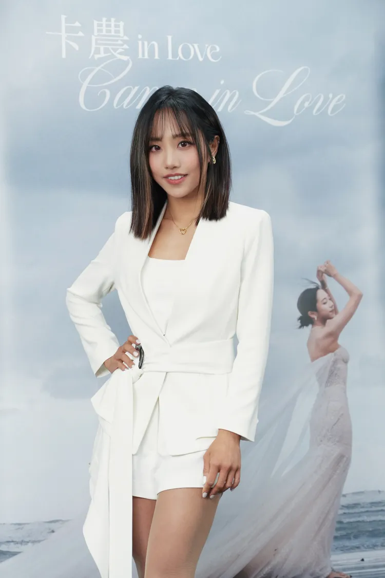 蔡佩軒升格準人妻後，膚質及狀態全面提升。彭欣偉攝